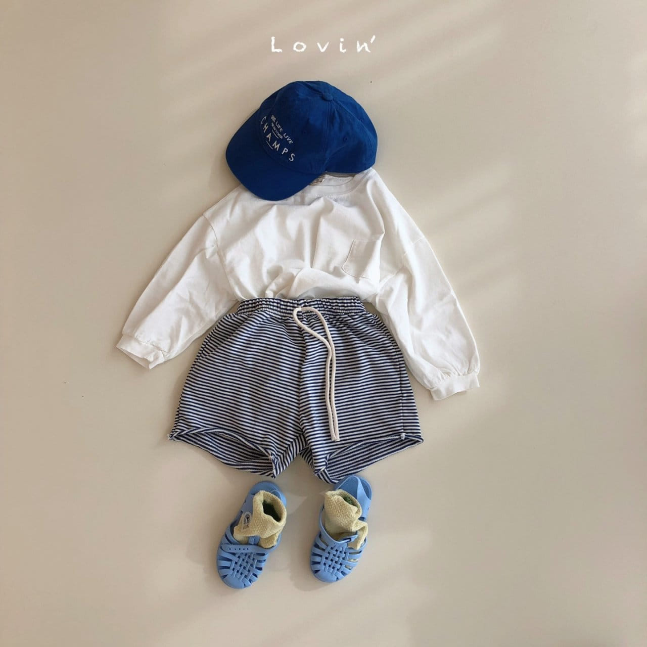 LOVIN - Korean Children Fashion - #Kfashion4kids - Marine Shorts - 2