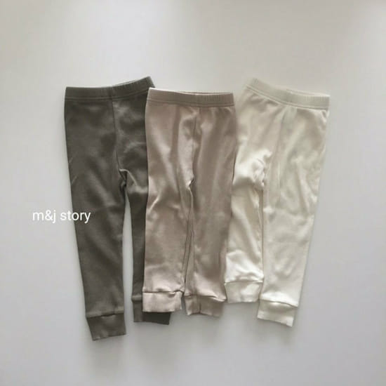 M & J STORY - Korean Children Fashion - #Kfashion4kids - Simple Leggings