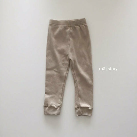 M & J STORY - Korean Children Fashion - #Kfashion4kids - Simple Leggings - 3
