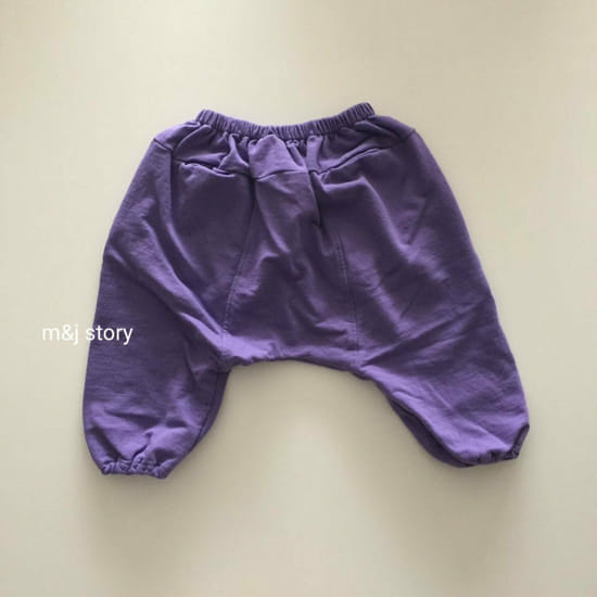 M & J STORY - Korean Children Fashion - #Kfashion4kids - Macaron Terry Pants - 3