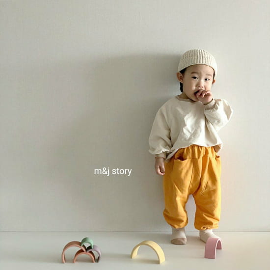 M & J STORY - Korean Children Fashion - #Kfashion4kids - Macaron Terry Pants - 5