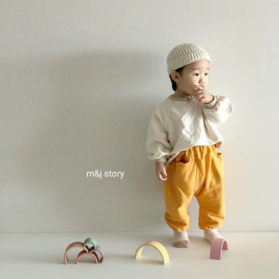 M & J STORY - Korean Children Fashion - #Kfashion4kids - Macaron Terry Pants - 6