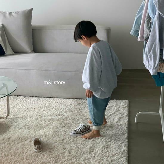 M & J STORY - Korean Children Fashion - #Kfashion4kids - Patch Denim Pants - 7