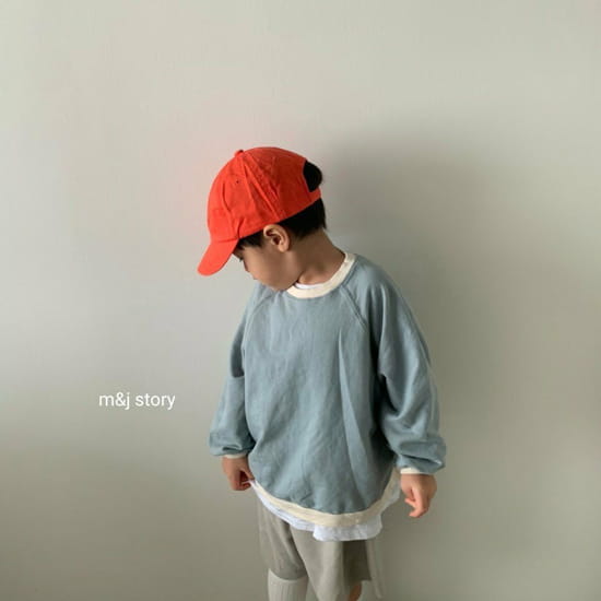 M & J STORY - Korean Children Fashion - #Kfashion4kids - Spring Raglan Sweatshirt - 4