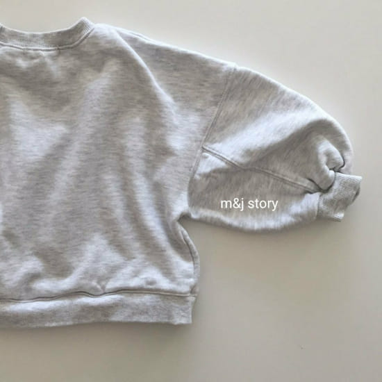 M & J STORY - Korean Children Fashion - #Kfashion4kids - Dart Terry Top bottom Set