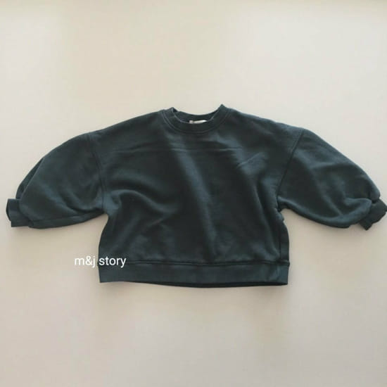 M & J STORY - Korean Children Fashion - #Kfashion4kids - Dart Terry Top bottom Set - 4