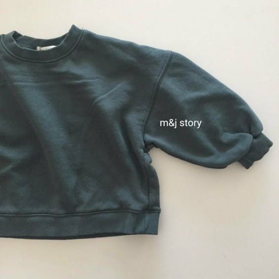 M & J STORY - Korean Children Fashion - #Kfashion4kids - Dart Terry Top bottom Set - 5