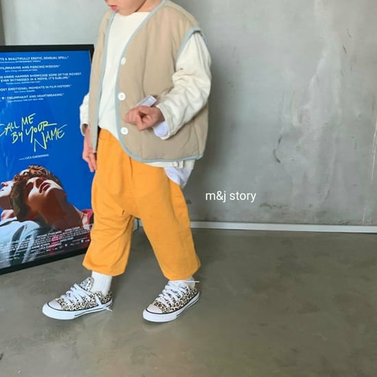 M & J STORY - Korean Children Fashion - #Kfashion4kids - Cushion Vest Jumper - 7