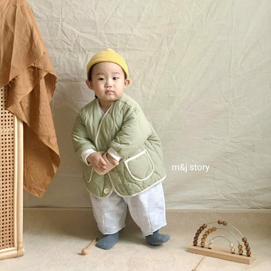 M & J STORY - Korean Children Fashion - #Kfashion4kids - Quilting Jumper - 6
