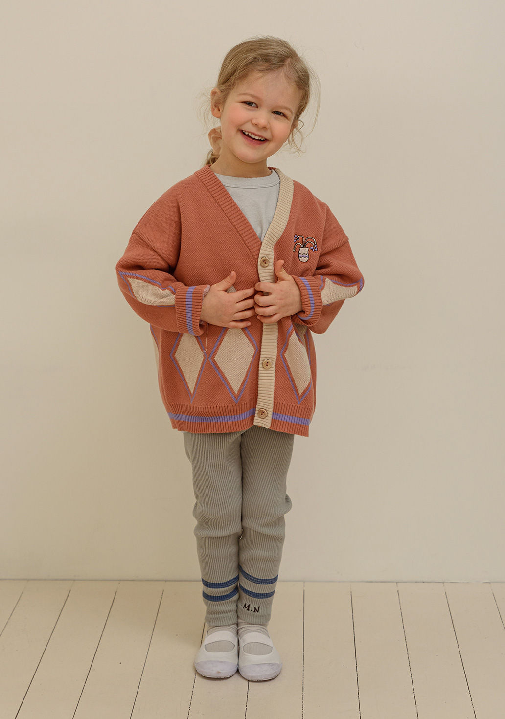 MAMANOTA - Korean Children Fashion - #Kfashion4kids - Dia Knit Cardigan - 2