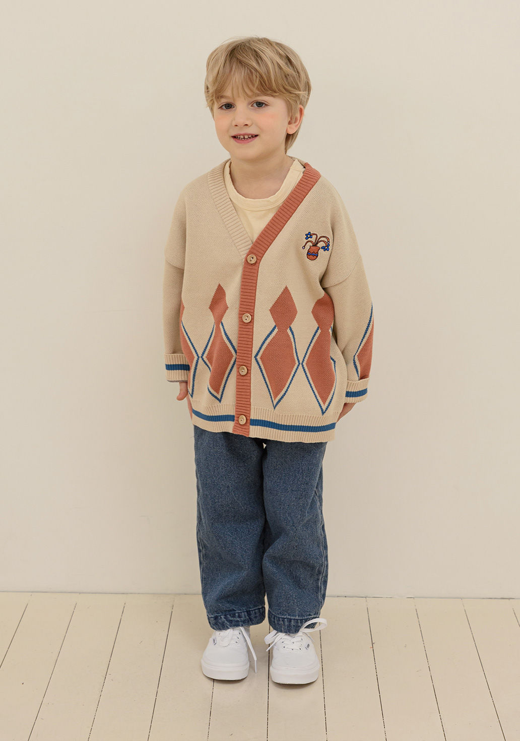MAMANOTA - Korean Children Fashion - #Kfashion4kids - Dia Knit Cardigan - 7