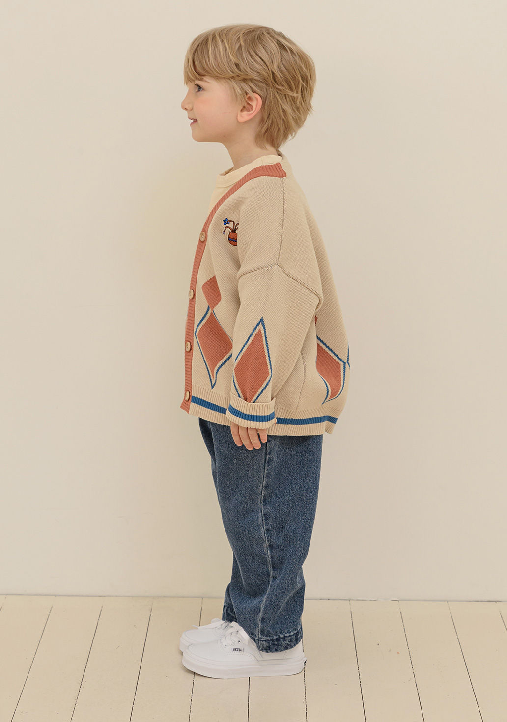 MAMANOTA - Korean Children Fashion - #Kfashion4kids - Dia Knit Cardigan - 8