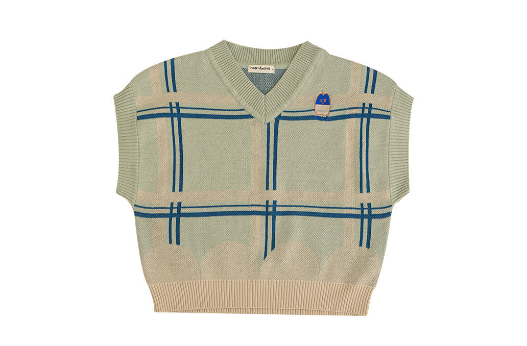 MAMANOTA - Korean Children Fashion - #Kfashion4kids - Picnic Knit Vest - 11