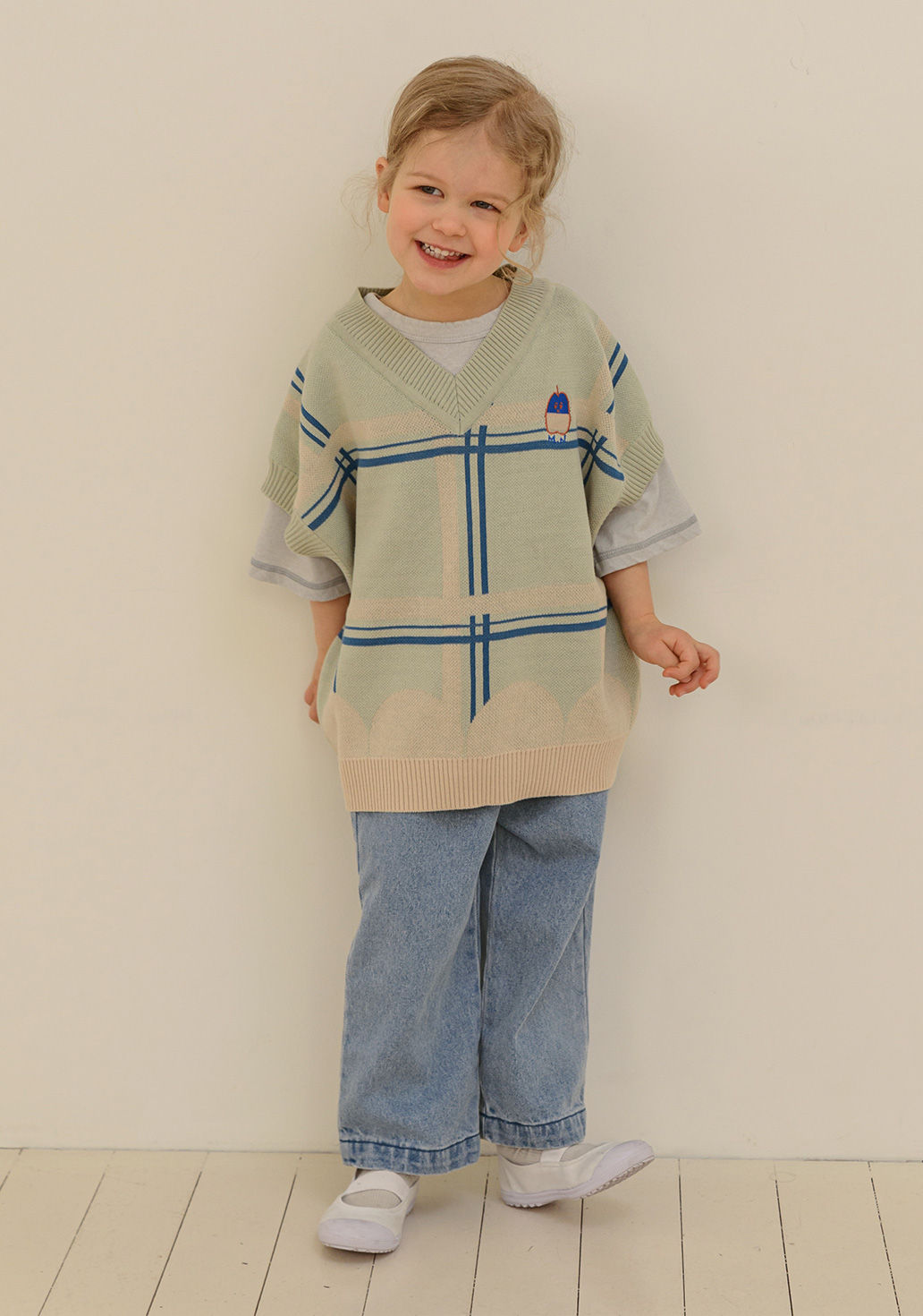 MAMANOTA - Korean Children Fashion - #Kfashion4kids - Picnic Knit Vest - 2