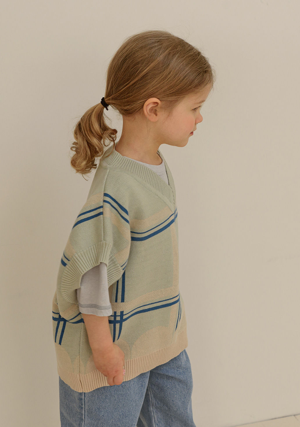 MAMANOTA - Korean Children Fashion - #Kfashion4kids - Picnic Knit Vest - 5
