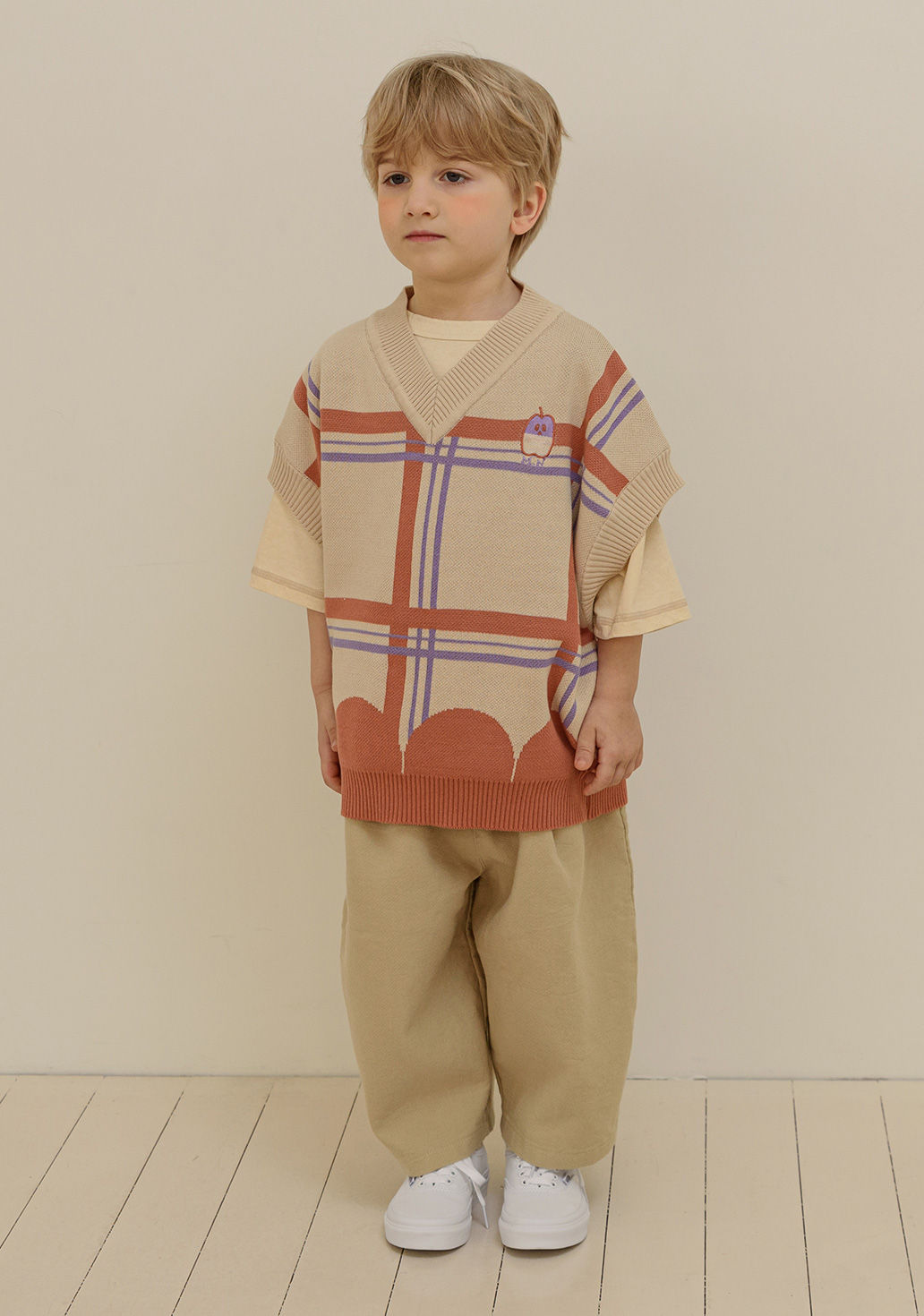 MAMANOTA - Korean Children Fashion - #Kfashion4kids - Picnic Knit Vest - 6