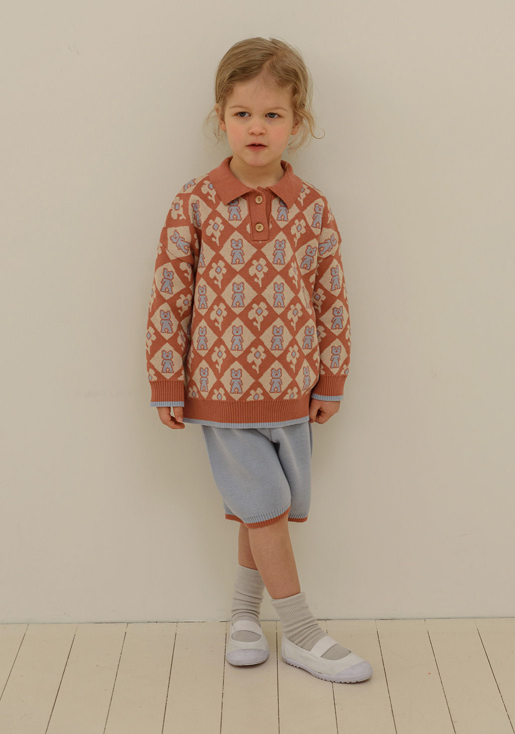 MAMANOTA - Korean Children Fashion - #Kfashion4kids - Bear Knit Pants - 2