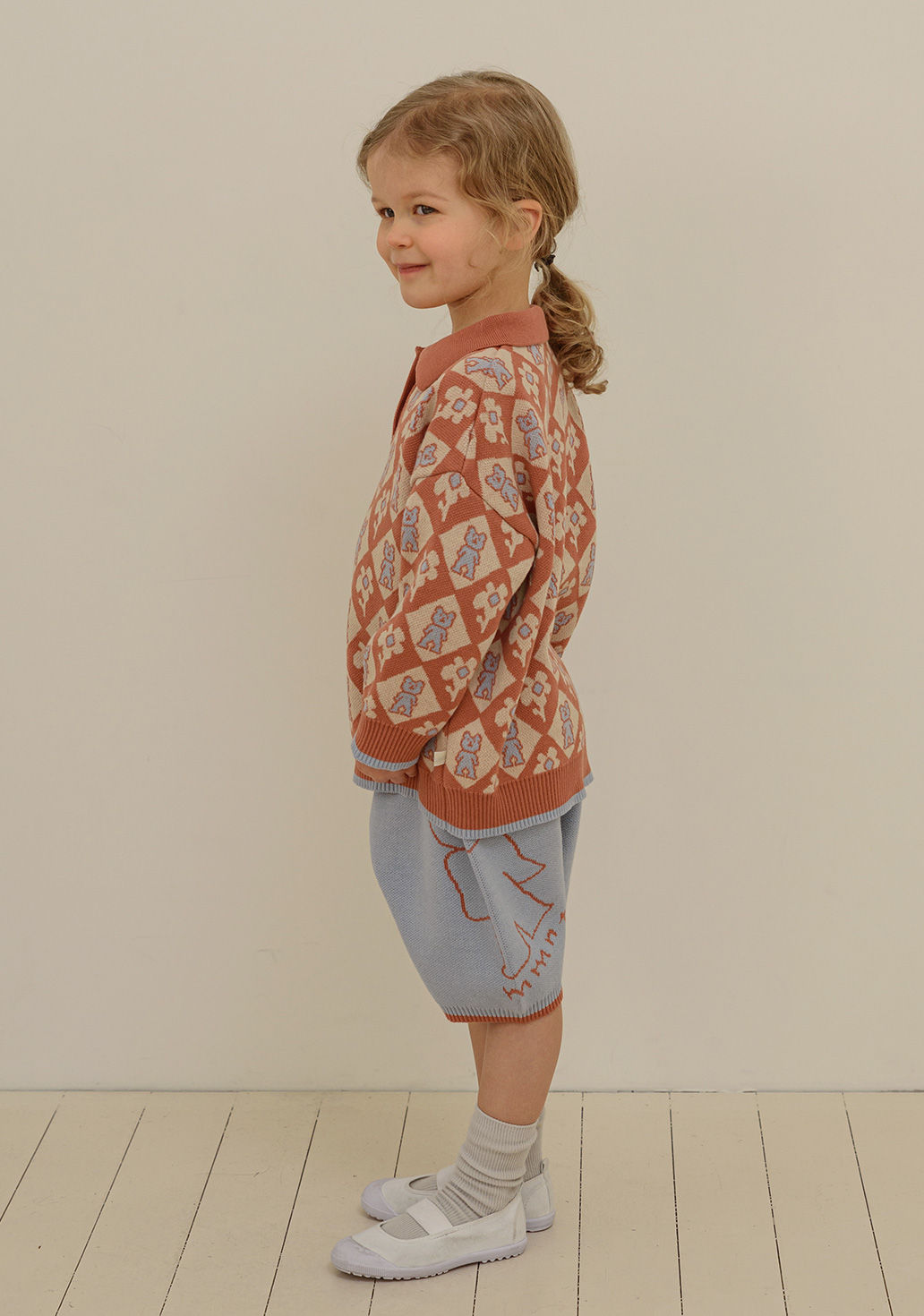 MAMANOTA - Korean Children Fashion - #Kfashion4kids - Bear Knit Pants - 3