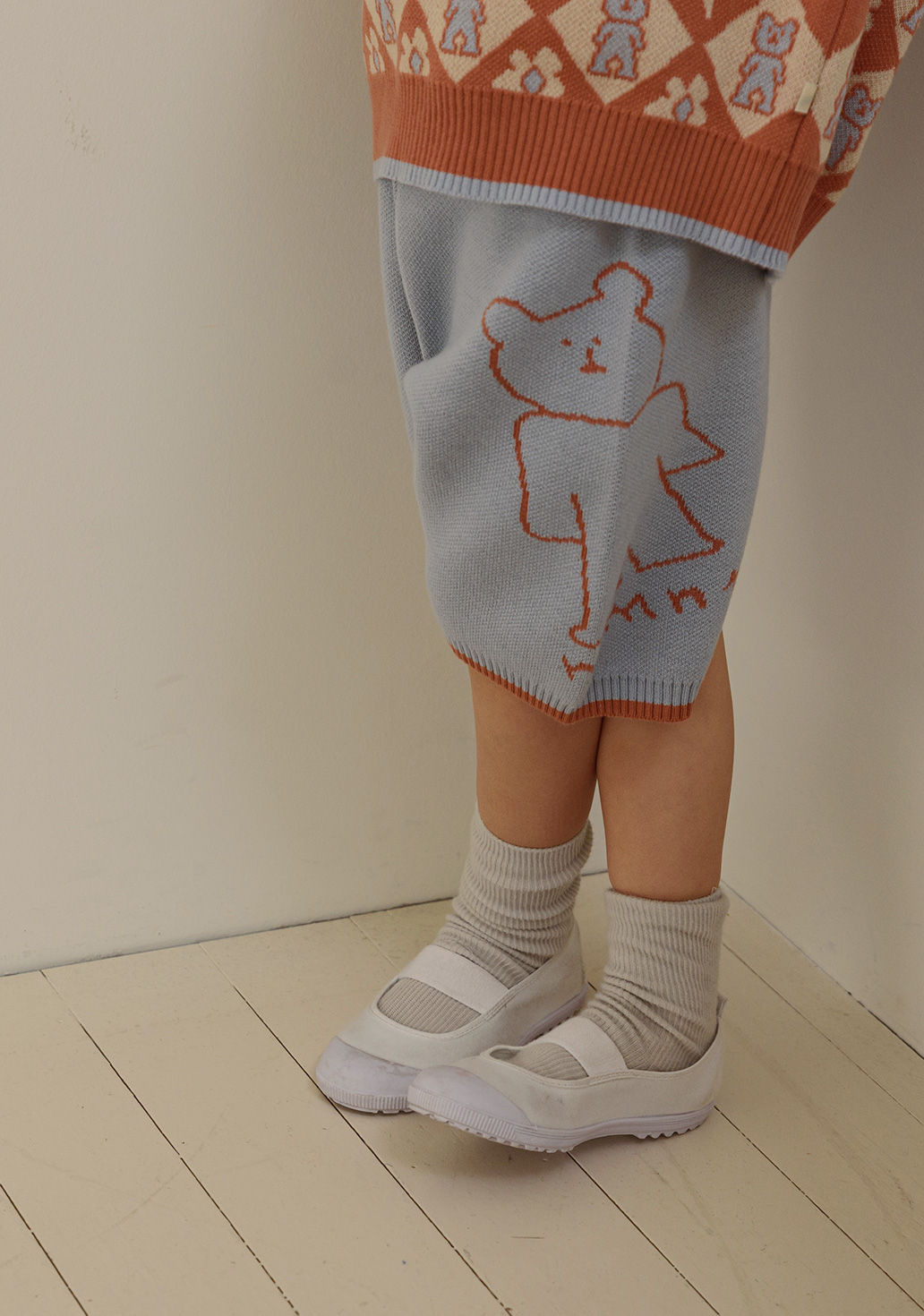 MAMANOTA - Korean Children Fashion - #Kfashion4kids - Bear Knit Pants - 5