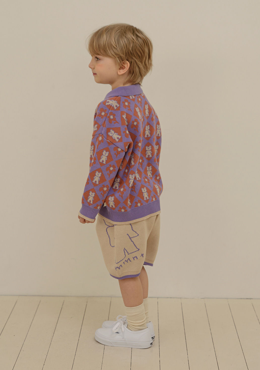 MAMANOTA - Korean Children Fashion - #Kfashion4kids - Bear Knit Pants - 6