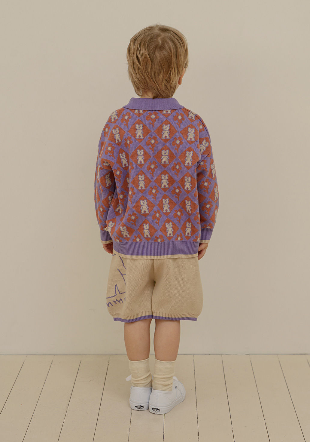 MAMANOTA - Korean Children Fashion - #Kfashion4kids - Bear Knit Pants - 7