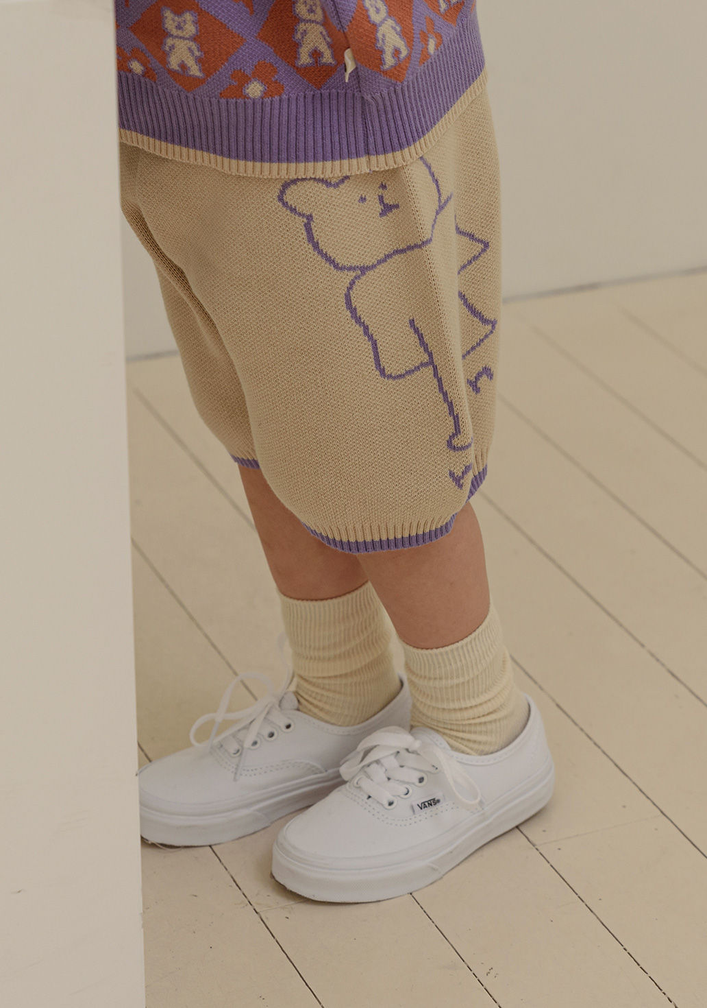 MAMANOTA - Korean Children Fashion - #Kfashion4kids - Bear Knit Pants - 9