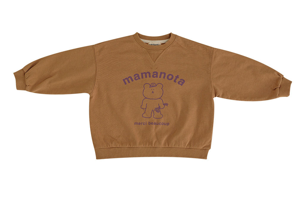 MAMANOTA - Korean Children Fashion - #Kfashion4kids - Bear Sweatshirt - 12