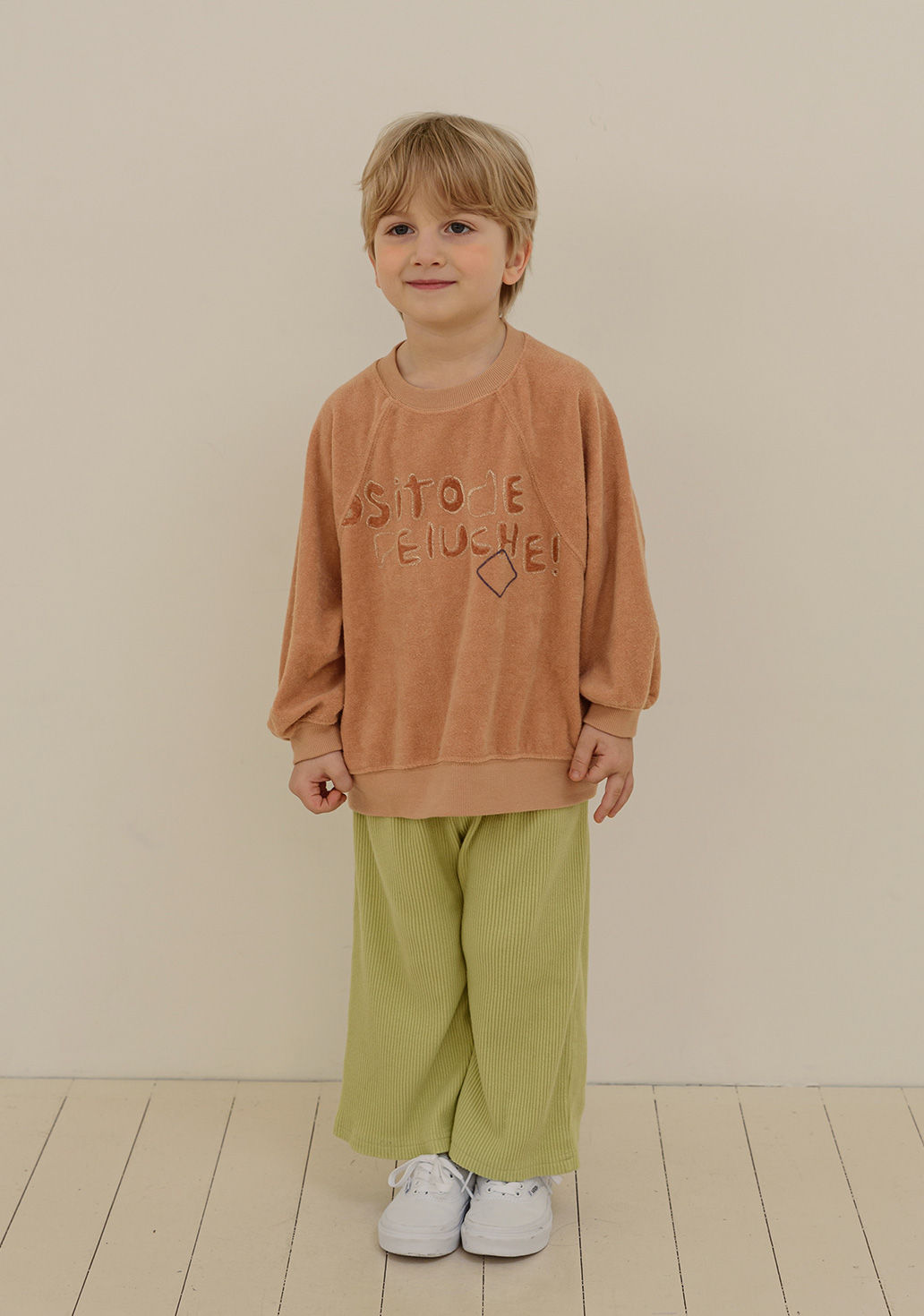 MAMANOTA - Korean Children Fashion - #Kfashion4kids - Bear Terry Tee - 2