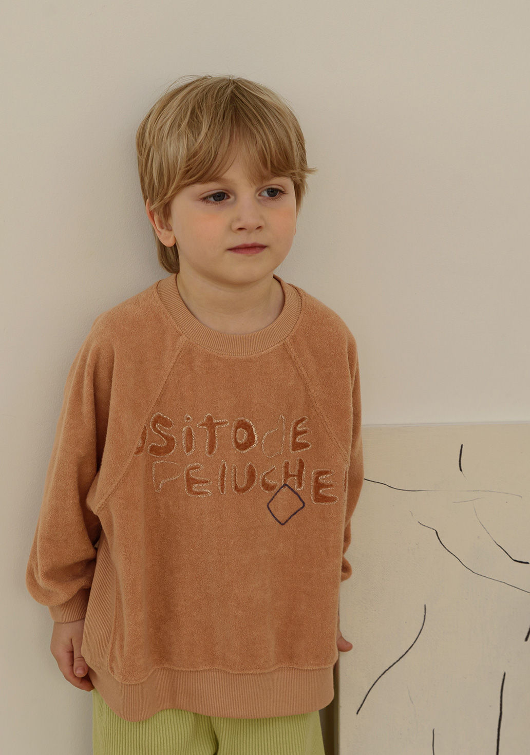 MAMANOTA - Korean Children Fashion - #Kfashion4kids - Bear Terry Tee - 6
