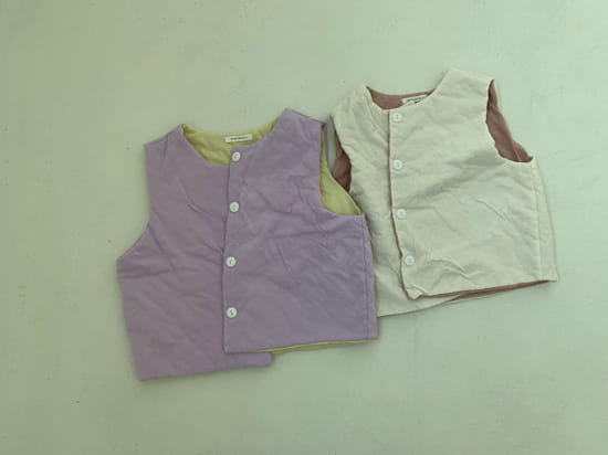 MELON SWITCH - Korean Children Fashion - #Kfashion4kids - Two Tone Vest - 8