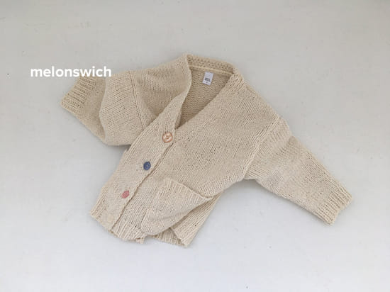 MELON SWITCH - Korean Children Fashion - #Kfashion4kids - Jewelry Knit Cardigan