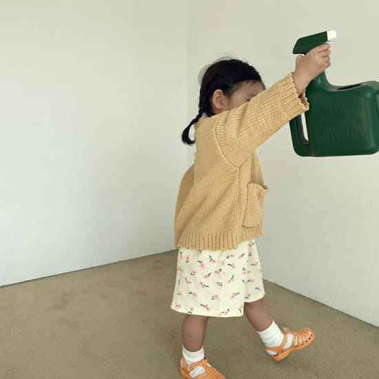 MELON SWITCH - Korean Children Fashion - #Kfashion4kids - Jewelry Knit Cardigan - 5