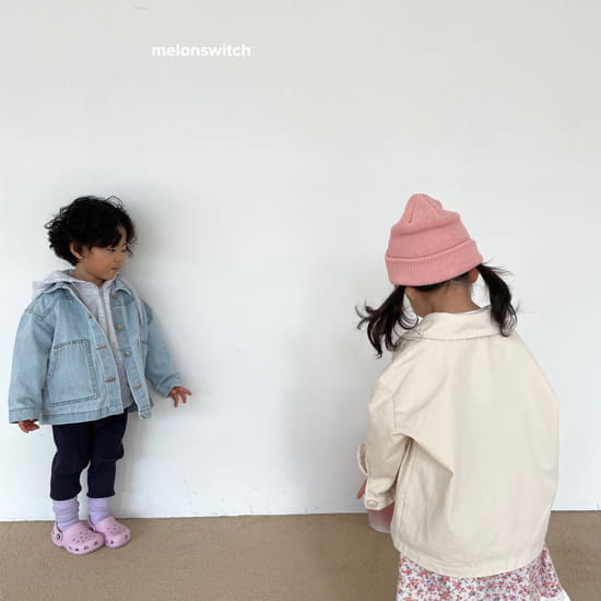MELON SWITCH - Korean Children Fashion - #Kfashion4kids - Salad Denim Jacket - 2