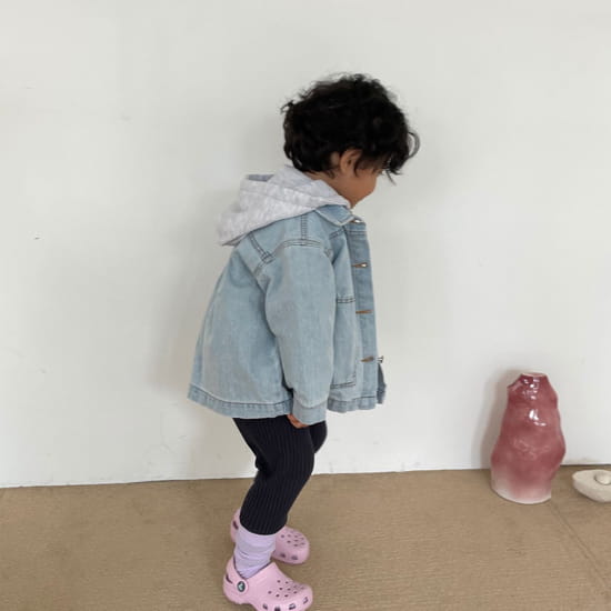 MELON SWITCH - Korean Children Fashion - #Kfashion4kids - Salad Denim Jacket - 9
