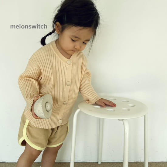 MELON SWITCH - Korean Children Fashion - #Kfashion4kids - Smile Shorts Top Bottom Set - 4