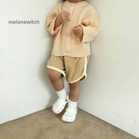 MELON SWITCH - Korean Children Fashion - #Kfashion4kids - Smile Shorts Top Bottom Set - 5