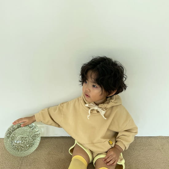 MELON SWITCH - Korean Children Fashion - #Kfashion4kids - Smile Shorts Top Bottom Set - 8