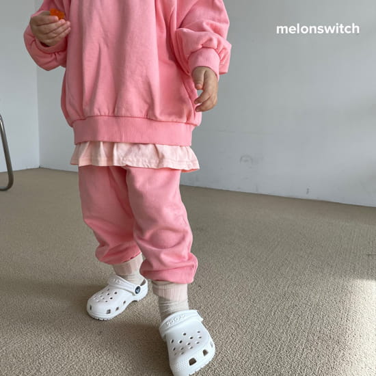 MELON SWITCH - Korean Children Fashion - #Kfashion4kids - Spring Layered Top Bottom Set - 2