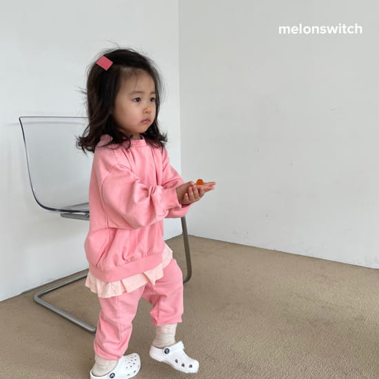 MELON SWITCH - Korean Children Fashion - #Kfashion4kids - Spring Layered Top Bottom Set - 3