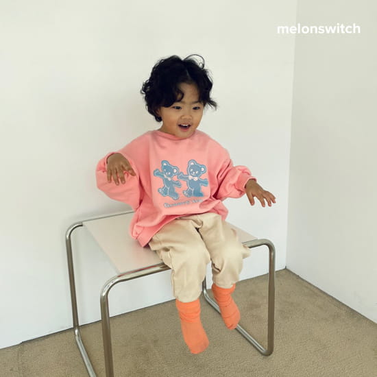 MELON SWITCH - Korean Children Fashion - #Kfashion4kids - Bear Sweatshirt