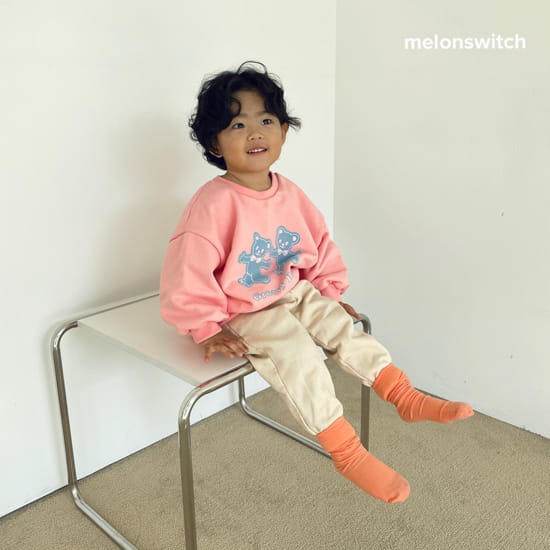 MELON SWITCH - Korean Children Fashion - #Kfashion4kids - Bear Sweatshirt - 4