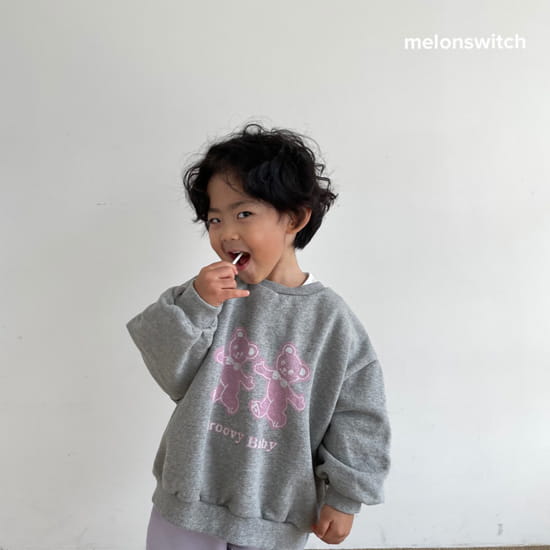 MELON SWITCH - Korean Children Fashion - #Kfashion4kids - Bear Sweatshirt - 7