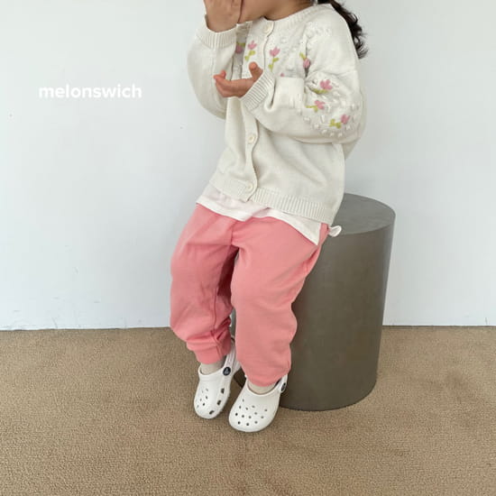 MELON SWITCH - Korean Children Fashion - #Kfashion4kids - Handmade Tulip Knit Cardigan - 8