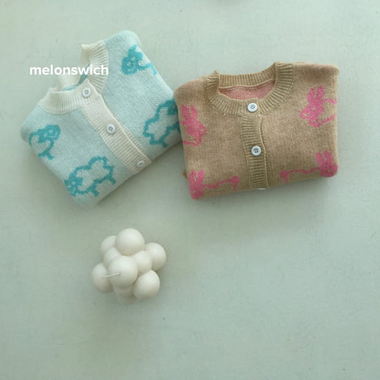 MELON SWITCH - Korean Children Fashion - #Kfashion4kids - Sheep Rabbit Knit Cardigan - 9