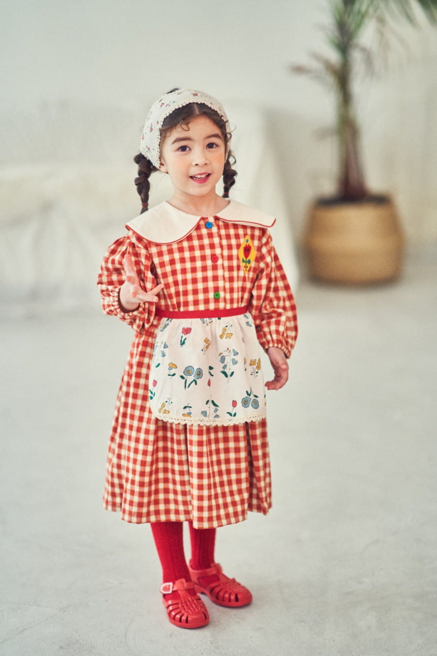 MIMICO - Korean Children Fashion - #Kfashion4kids - Mini Spring One-piece - 3