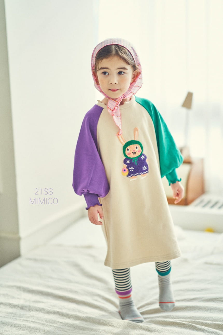 MIMICO - Korean Children Fashion - #Kfashion4kids - Rabbit One-piece - 3