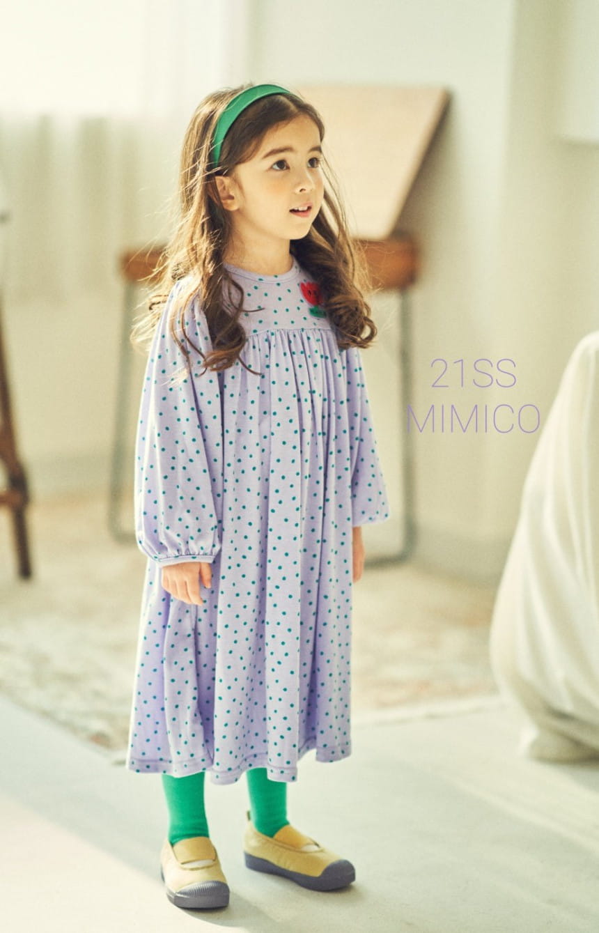 MIMICO - Korean Children Fashion - #Kfashion4kids - Sally One-piece - 2