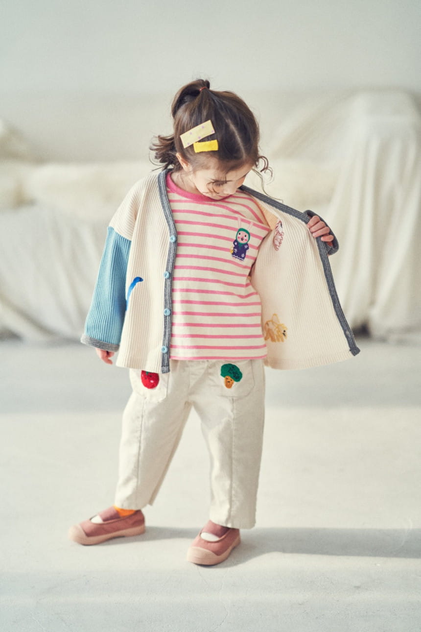 MIMICO - Korean Children Fashion - #Kfashion4kids - Waffle Cardigan - 4