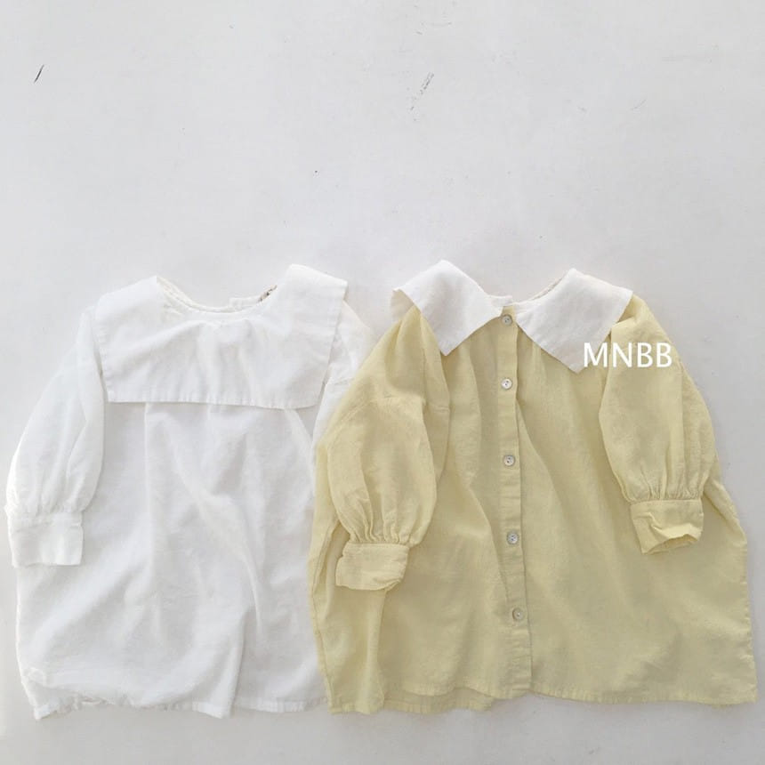 MINI BONGBONG - Korean Children Fashion - #Kfashion4kids - Linen One-piece