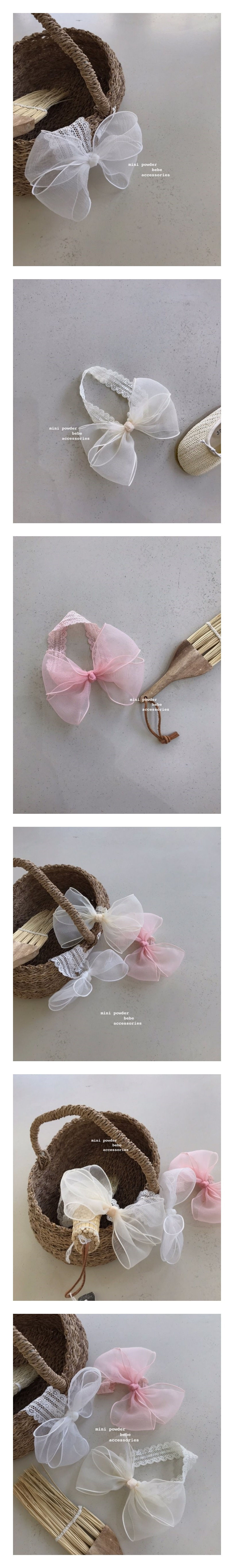 MINI POWDER - Korean Children Fashion - #Kfashion4kids - Big Ribbon Hairband